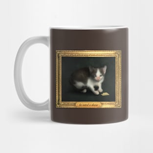 Cheese Cat Meme Mug